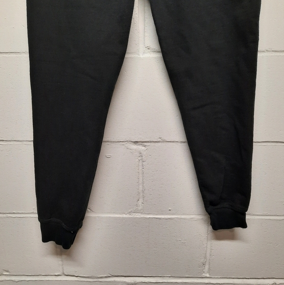 Shadow Hill Womens Black Sweatpants Orange Logo Size Small USA - Picture 4 of 7